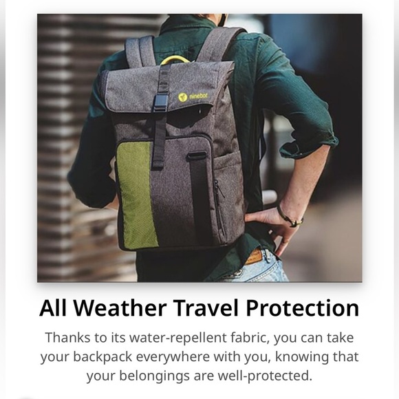 New Ninebot 3802-514 Travel Gray Backpack by Segway - Picture 11 of 15